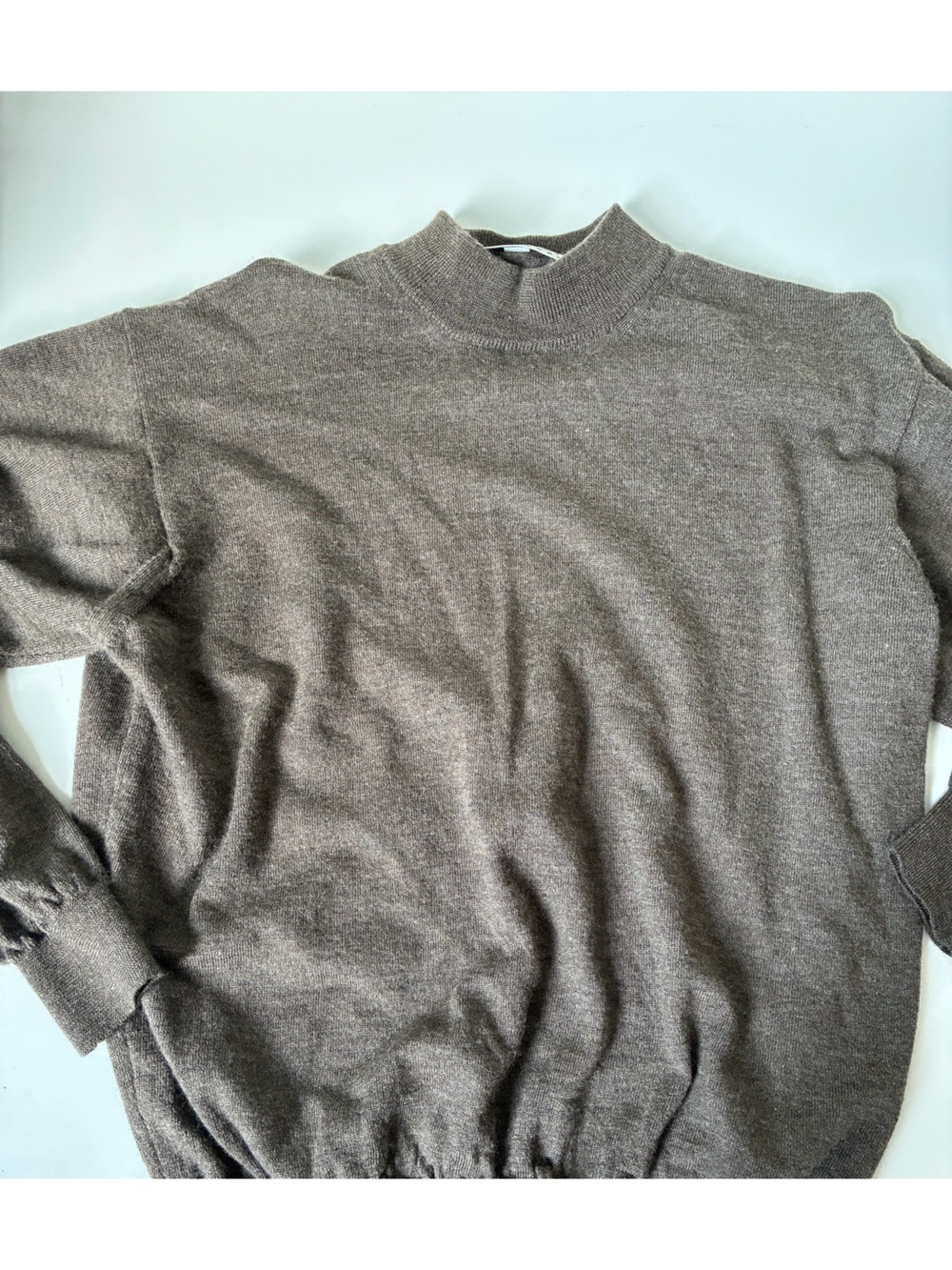 Gran Sasso for Boyds VTG
Men's Brown Mock Neck Sweater